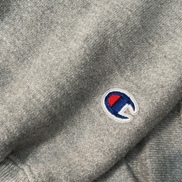 Clemson grey and orange champion hoodie - Picture 3 of 6